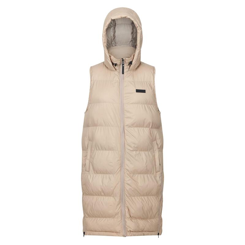 Dames Ganella Lang Gilet (Barleycorn)