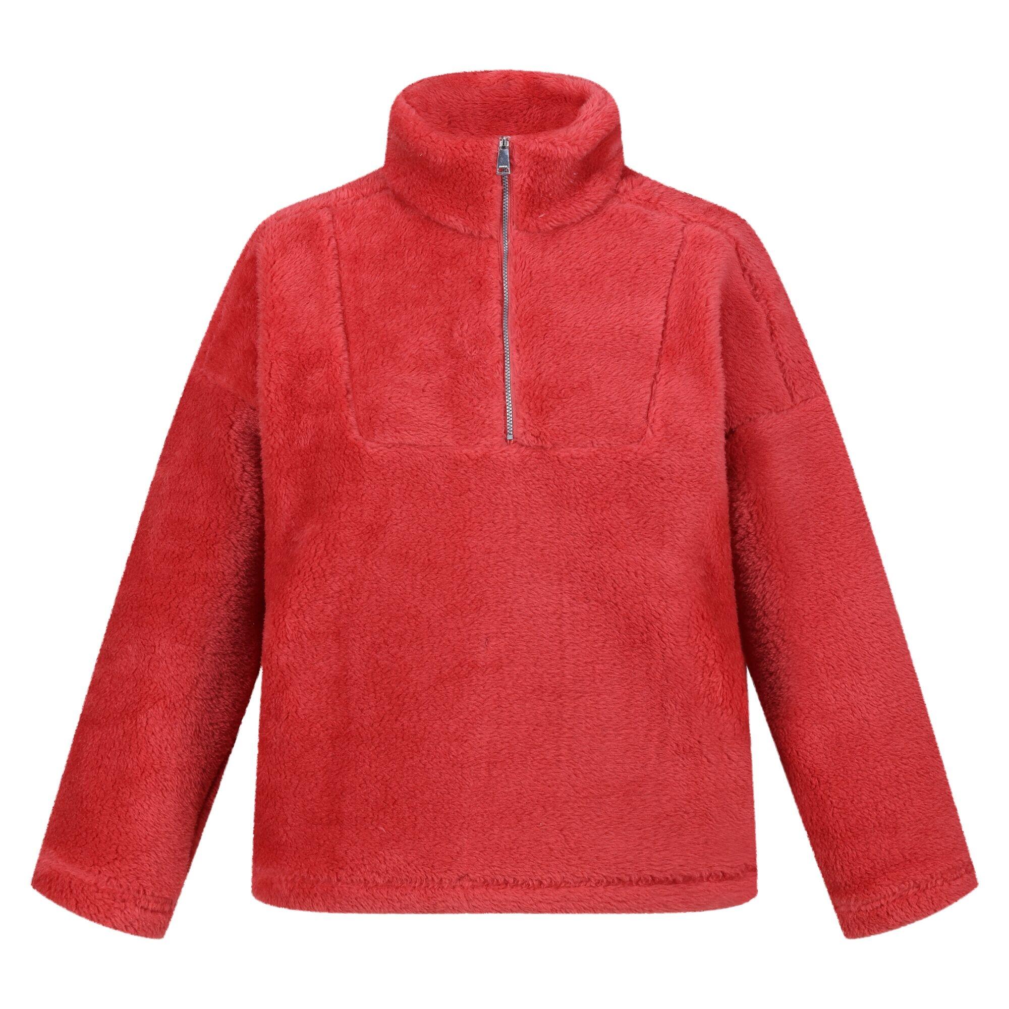 REGATTA Womens/Ladies Zeeke Fluffy Fleece (Mineral Red)