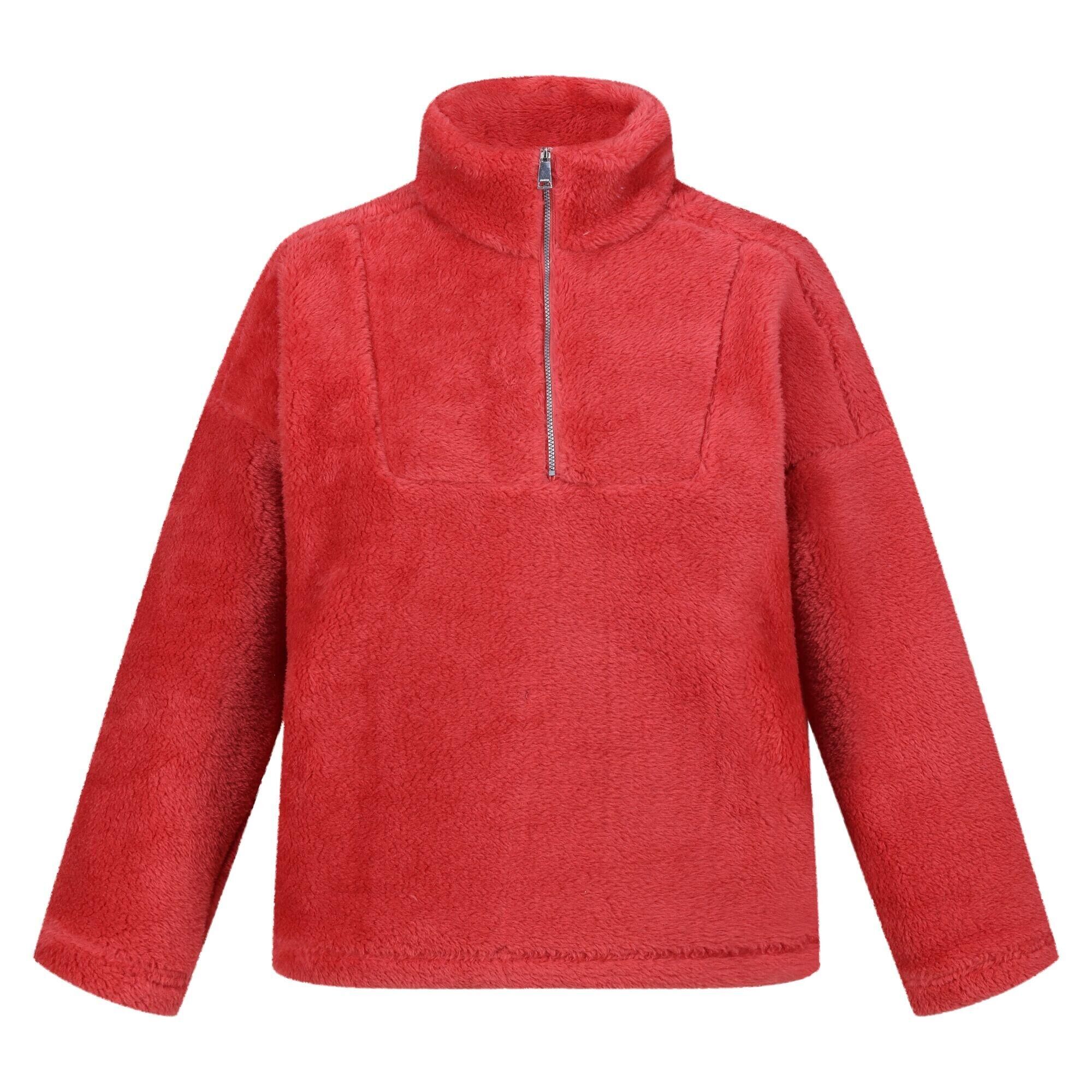 REGATTA Womens/Ladies Zeeke Fluffy Fleece (Mineral Red)