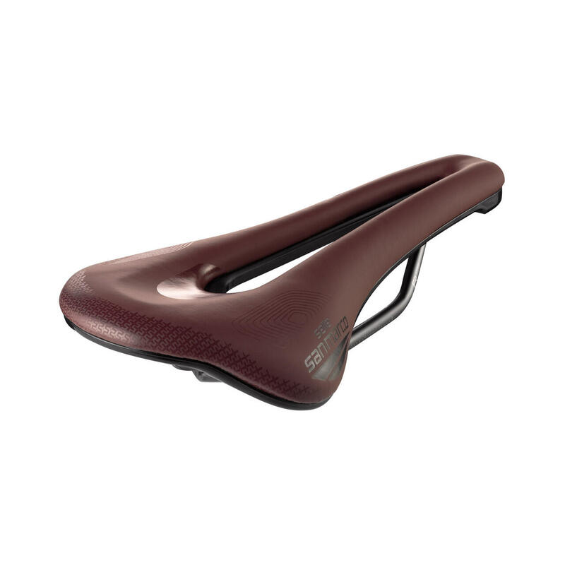 Selle San Marco SHORTFIT 2.0 Supercomfort Open-Fit Racing Narrow RED.