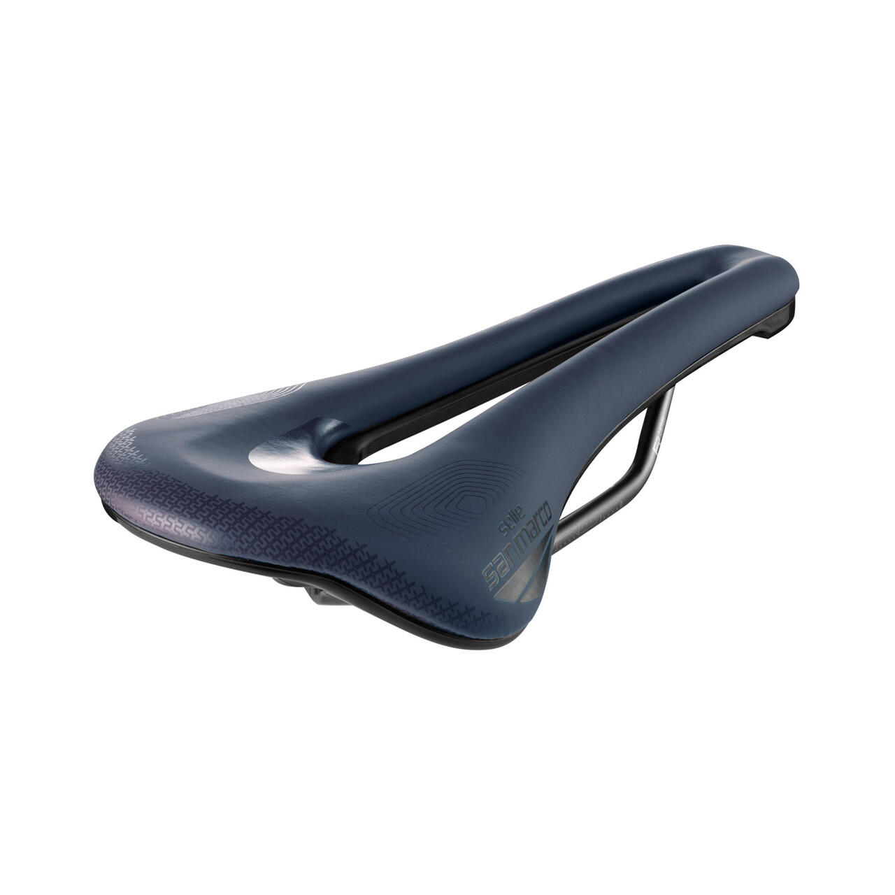 Selle San Marco - San Marco Shortfit 2.0 Supercomfort Open-fit Racing Narrow Blue - Selle De Vélo - Bleu - Taille Unique - Decathlon