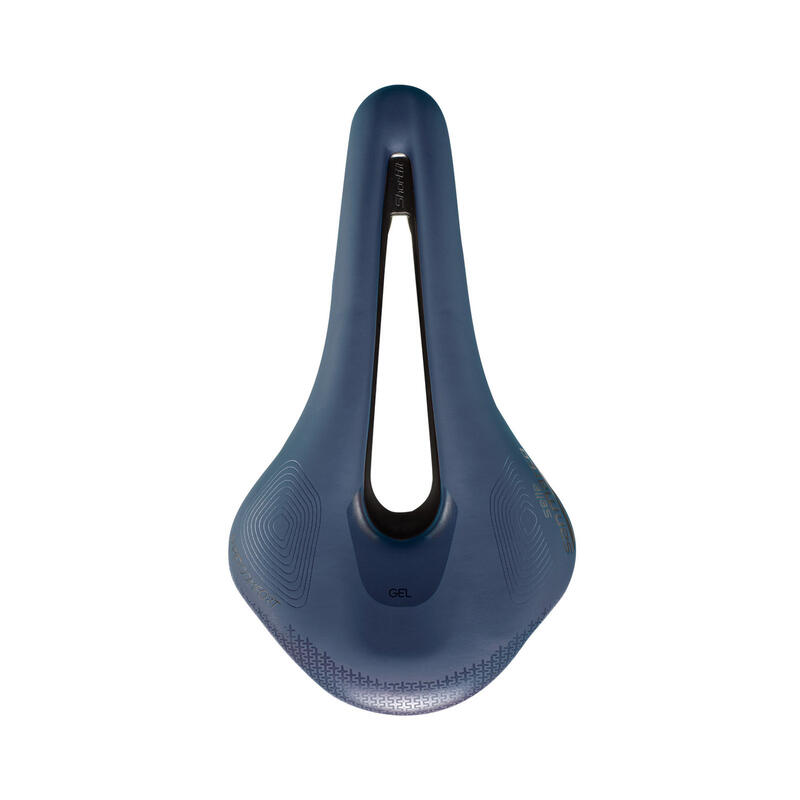 Selle San Marco SHORTFIT 2.0 Supercomfort Open-Fit Racing Narrow BLUE.