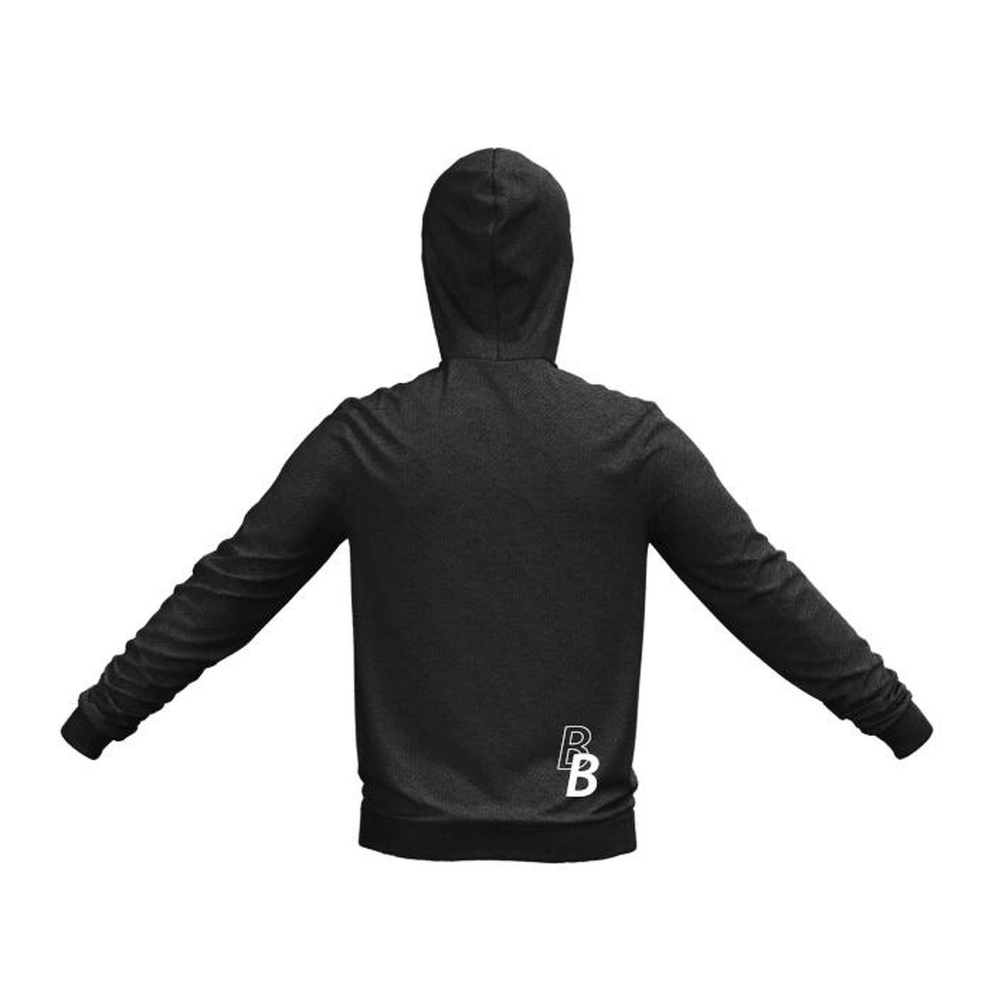 BucketsBasketbal Belgium zwarte Hoodie Volwassenen