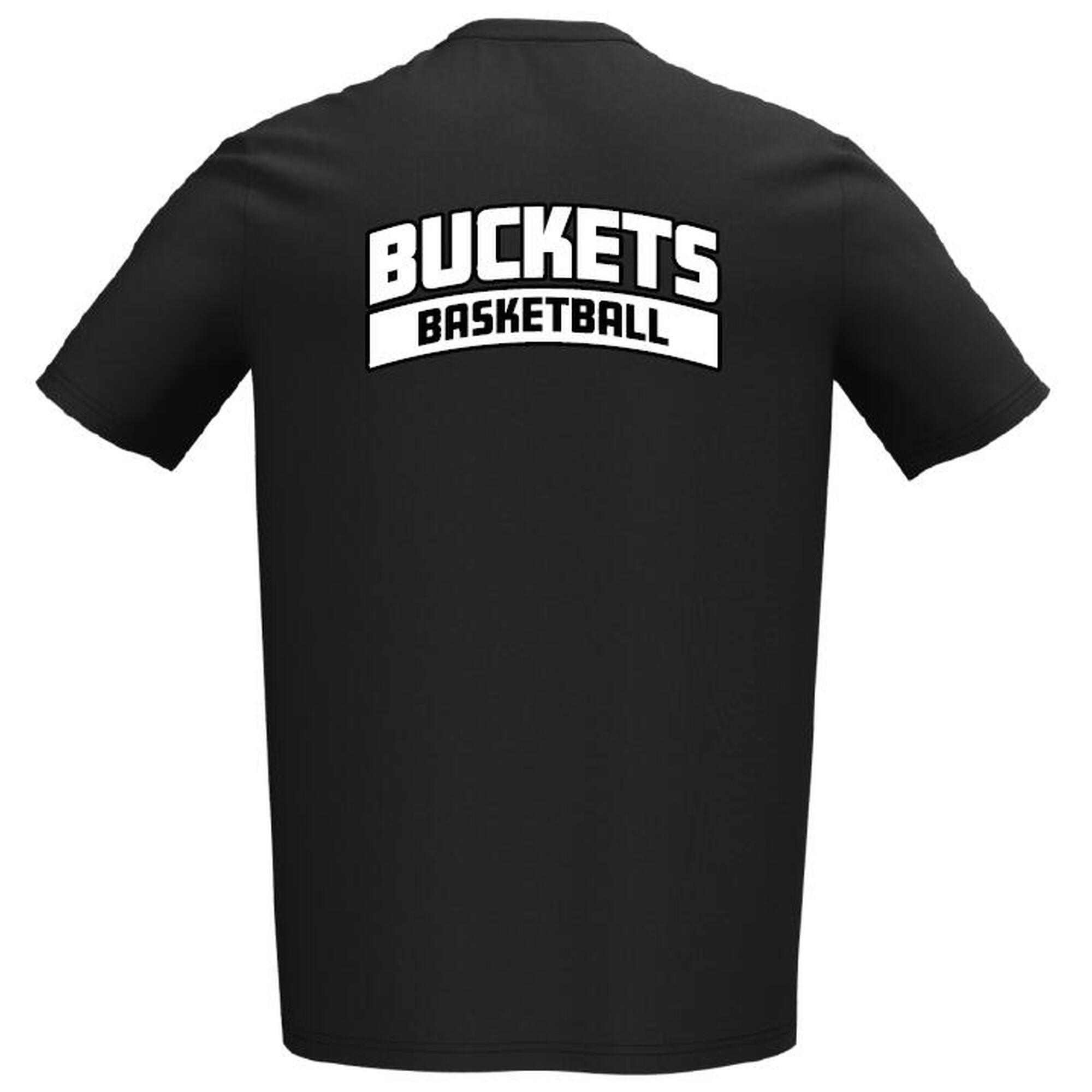 BucketsBasketbal Belgium T-shirt noir adult