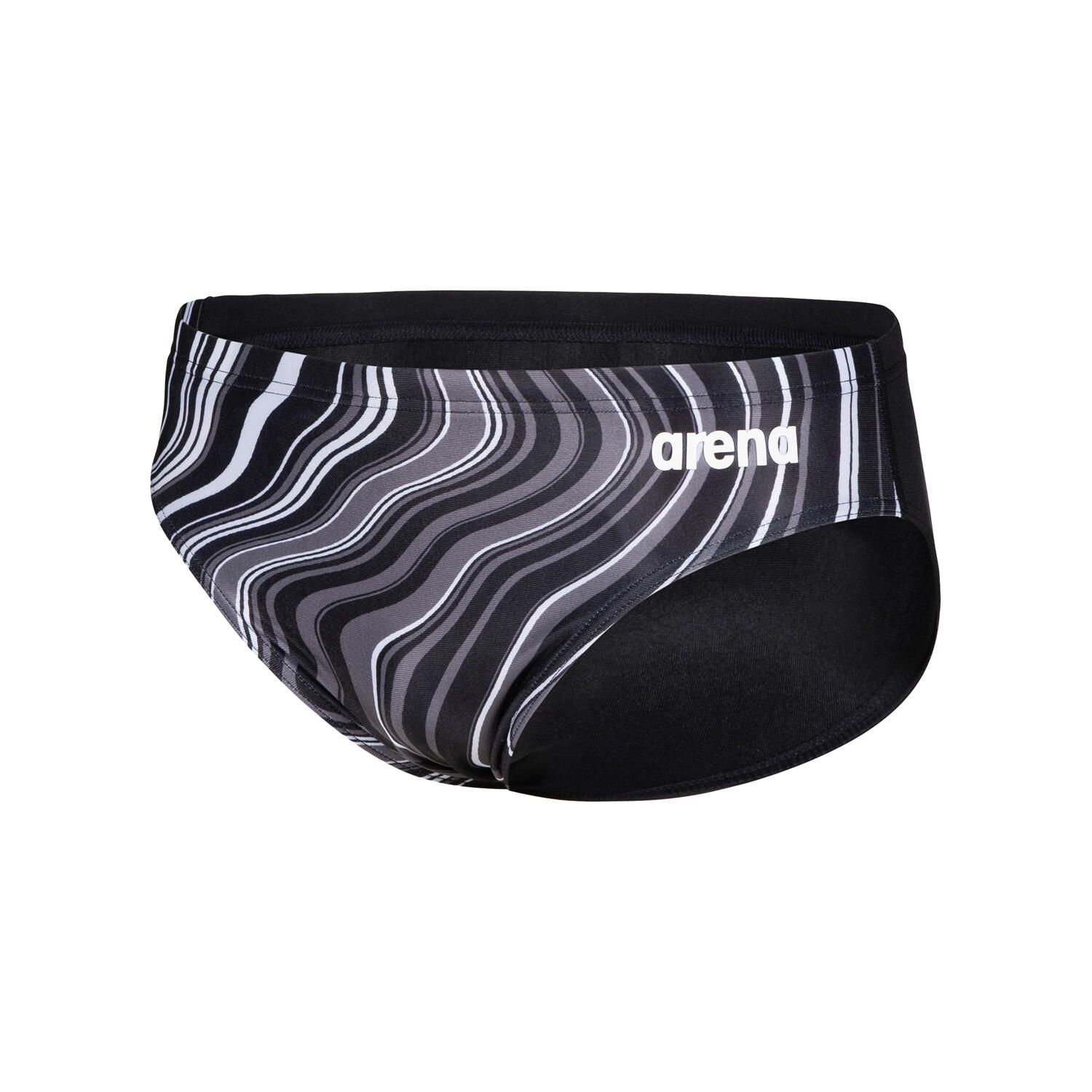 Arena - Slip De Bain Homme - Marbled - Maillot De Bain 1 Pièce - Multicolore|noir - 80 - Decathlon