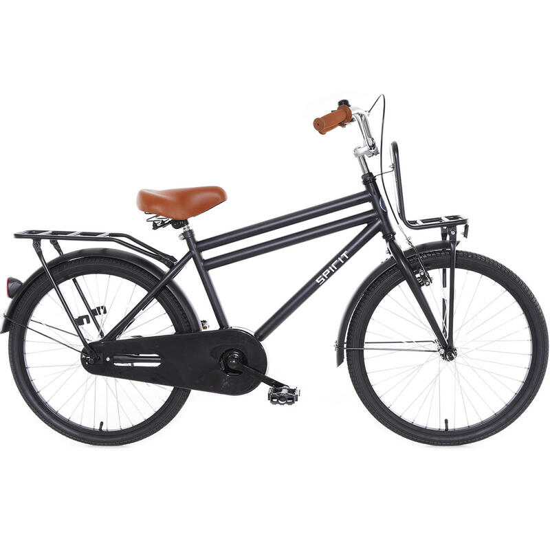 Vélo Cortego Urban Boys Noir Mat 18 pouces