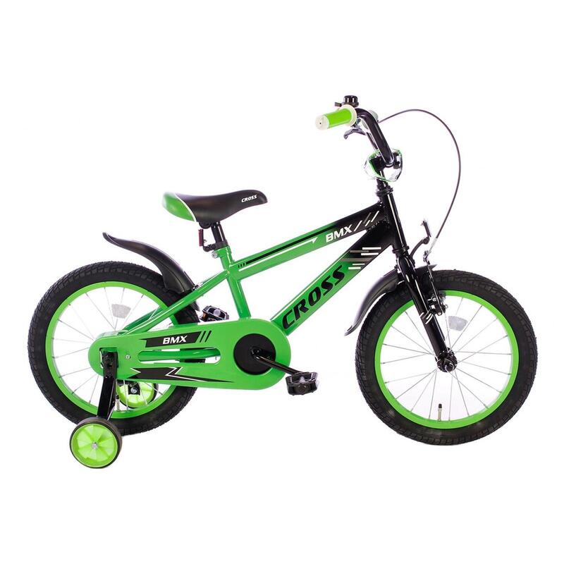 Cortego BMX Cross groen 16 Inch Jongensfiets