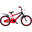 Vélo garçon Cortego BMX Cross rouge 20 pouces
