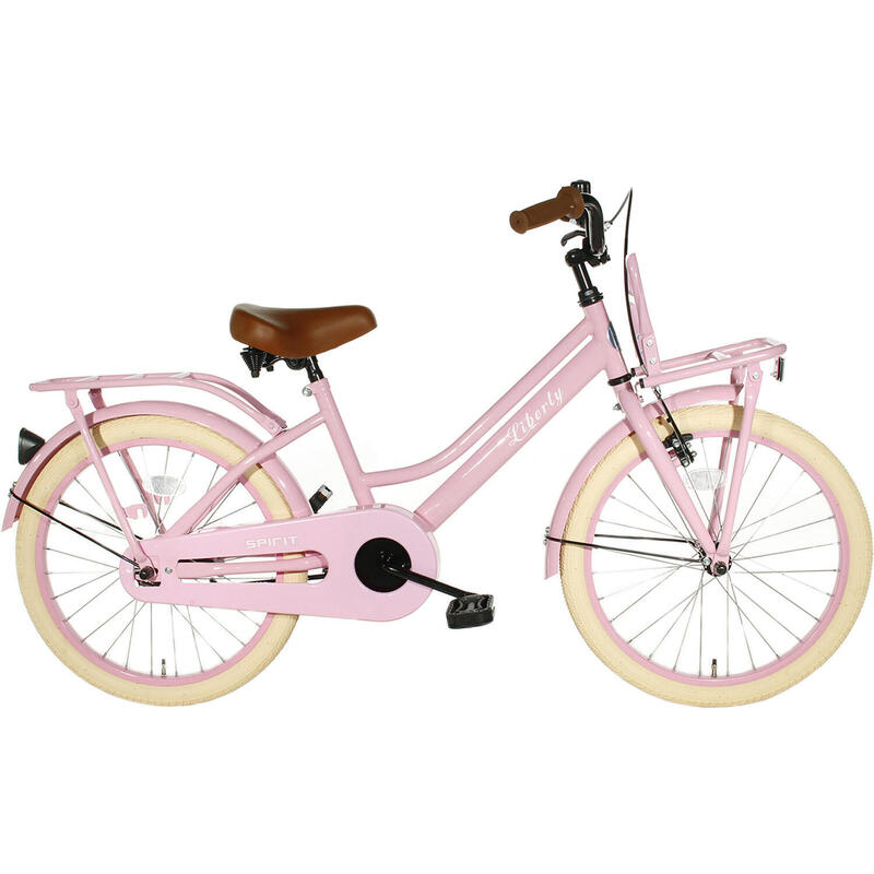 Cortego Liberty 22 Inch Meisjesfiets Roze - Kinderfiets - Transportfiets