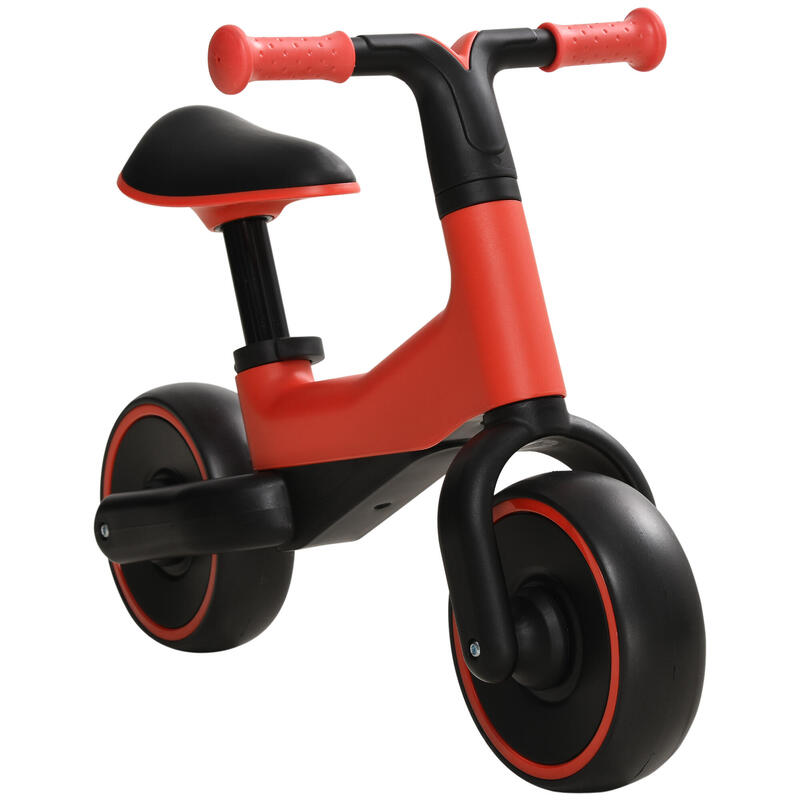 Bicicleta sin pedales para niños AIYAPLAY 66,5x34x46,5 cm rojo