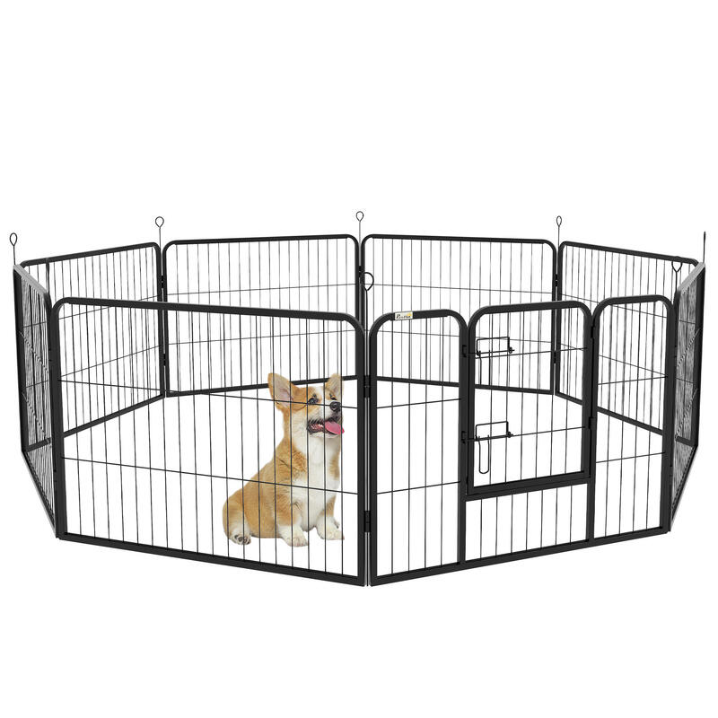 Corralito de jaula doble para perros, muebles para mascotas, casa