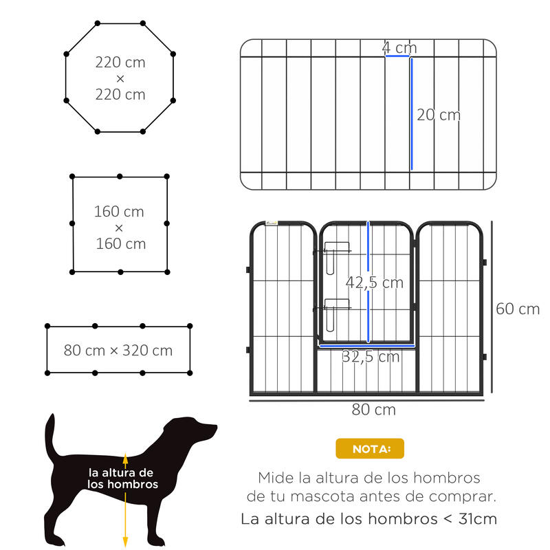 Kit Cercado Eléctrico Adiestramiento Para Perros Mascotas - Disparo