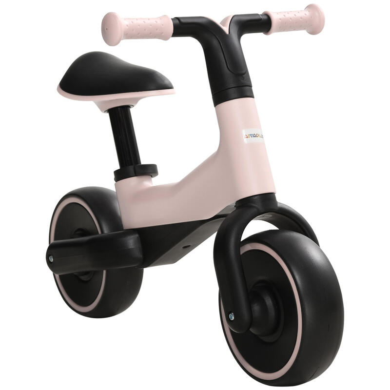 Bicicleta sin pedales para niños AIYAPLAY 66,5x34x46,5 cm rosa