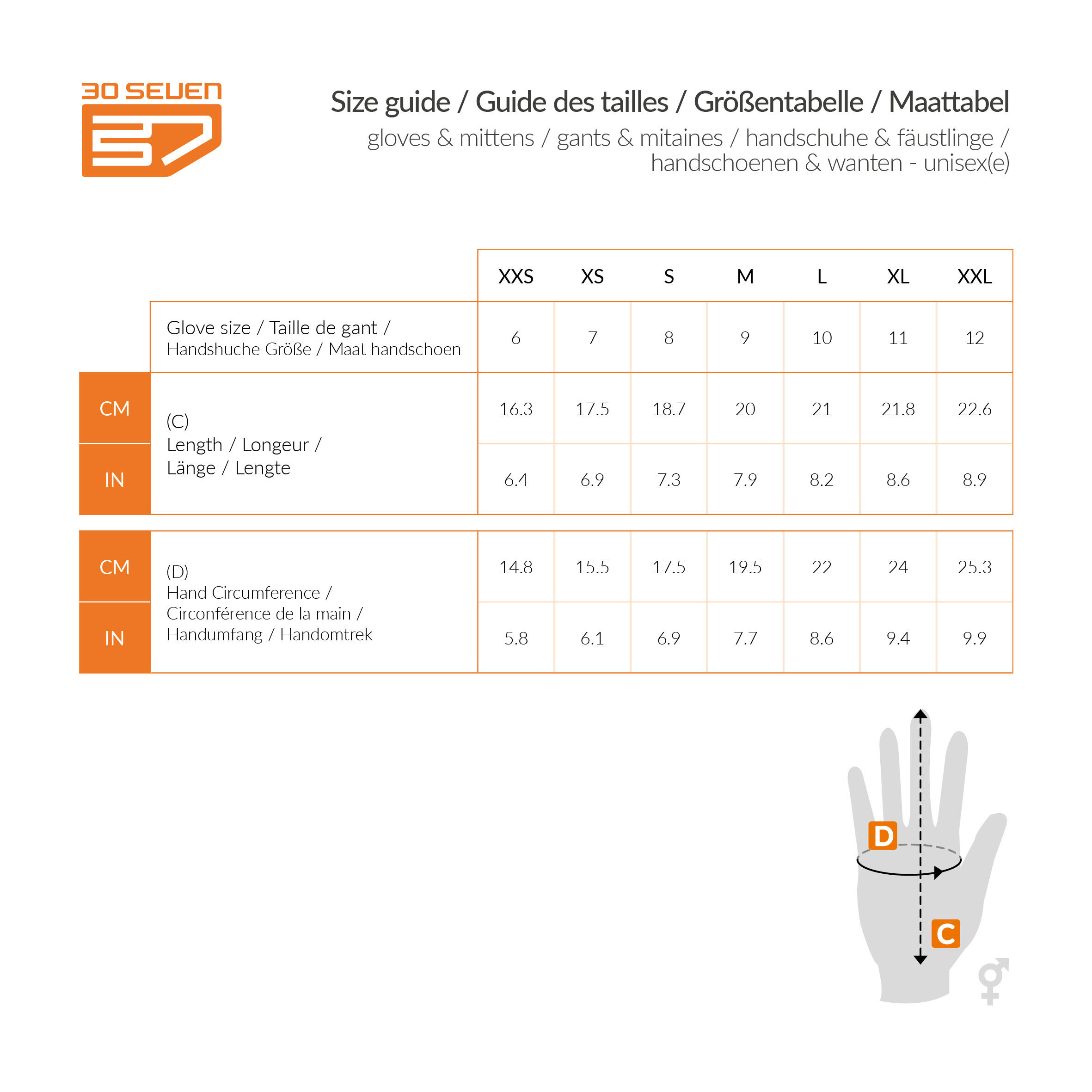 Gants Chauffants Unisexes - Extra-Chaudes avec Isolation Primaloft - Gris 7/7