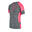 T-shirt de Trail Milie - Noir/Corail - Homme