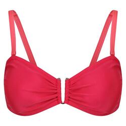 Top de Bikini Aceana III para Mujer Colorete Brillante, Melocotón Bloom