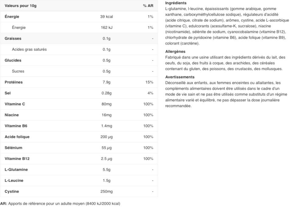 Glutamine XPLODE OLIMP 500 g Pomarańcza 2/3
