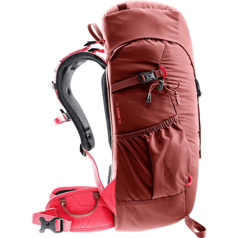 Alpinrucksack für Kinder Climber 22 redwood-hibiscus