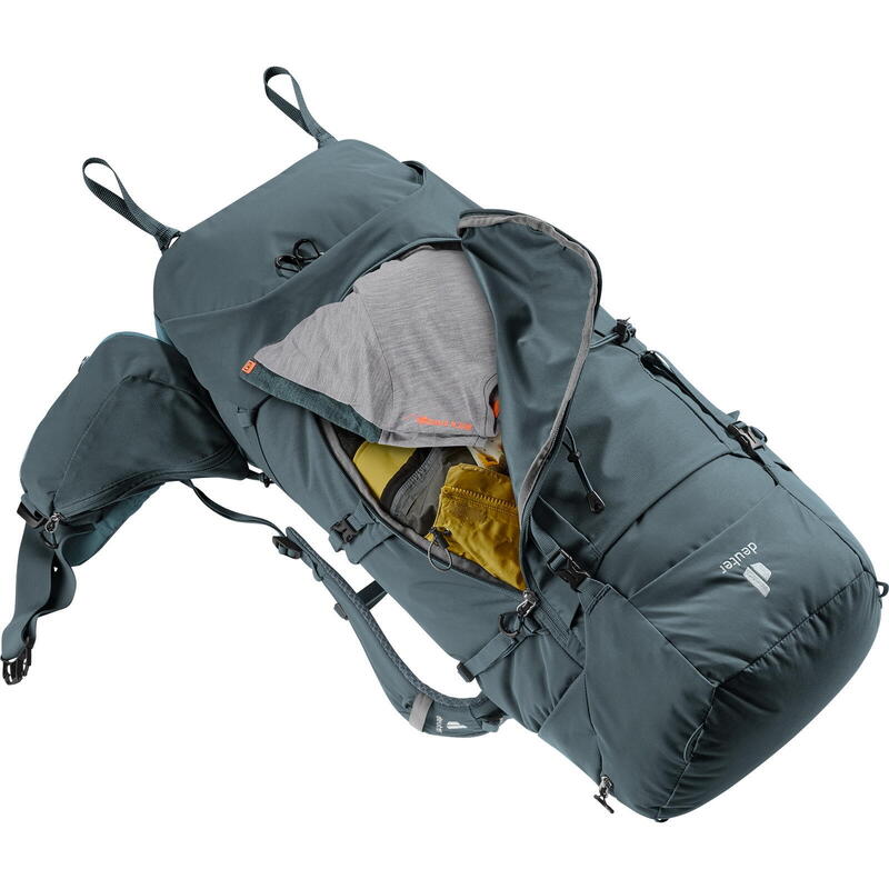 Trekkingrucksack Aircontact Core 60+10 graphite-shale