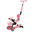GLOBBER GO-UP BABY 360 LIGHTS coral pink-pastellrosa, Leuchtrollen + Leuchtmodul