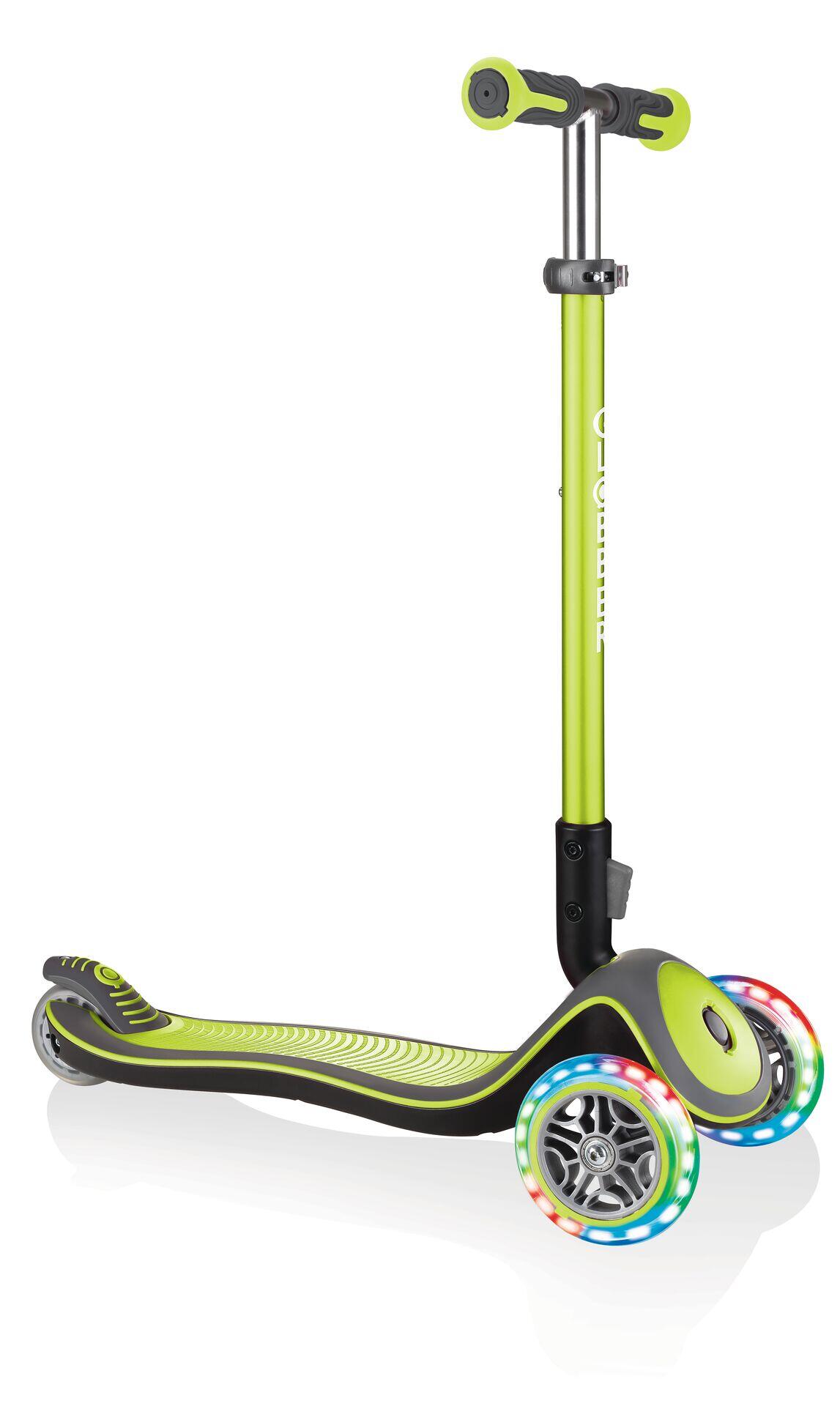 Trotineta pliabila Globber Elite Deluxe Lights Verde 9/15