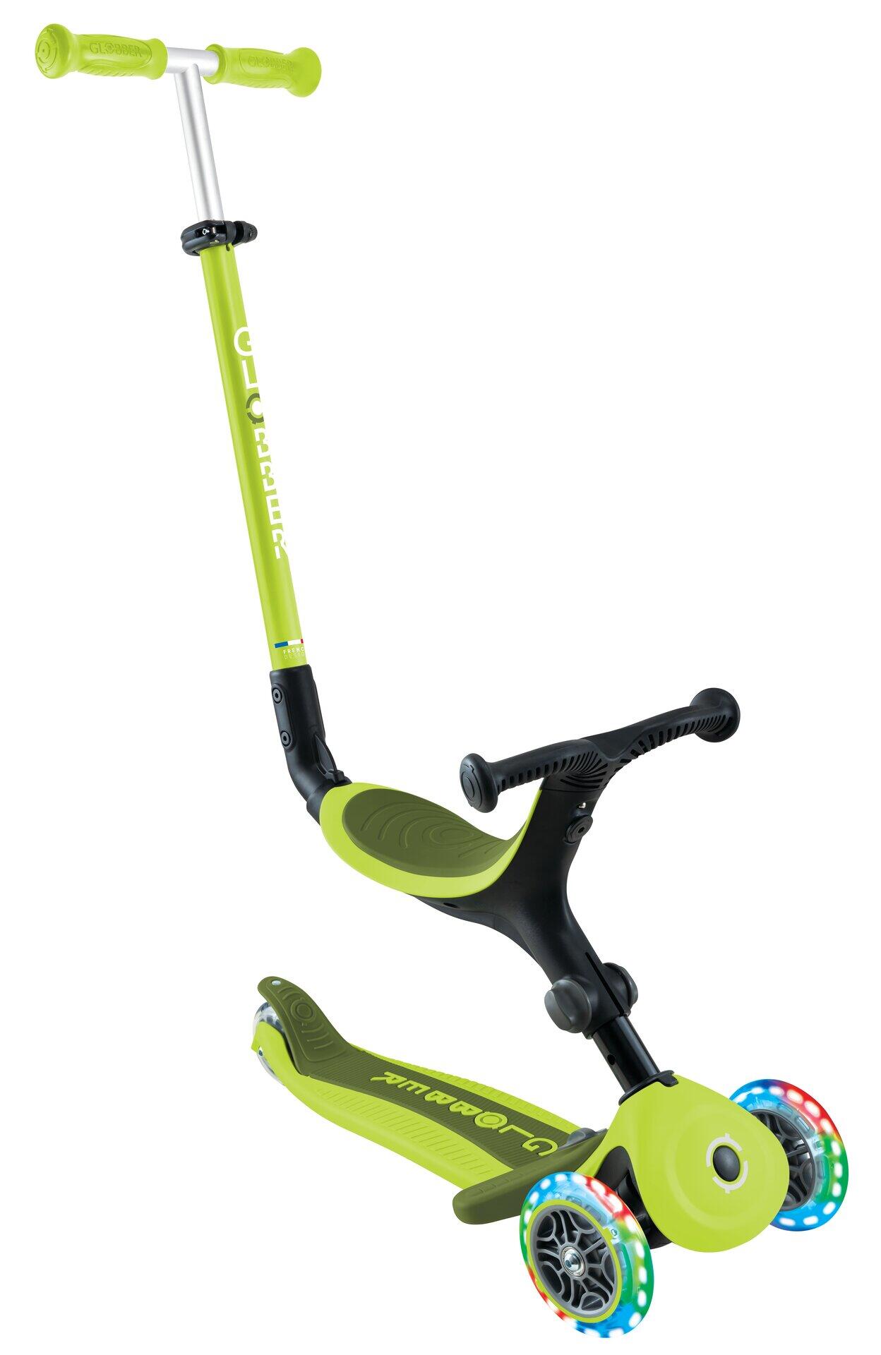 Patinete Go Up Active Luces - Verde Lima 2/14