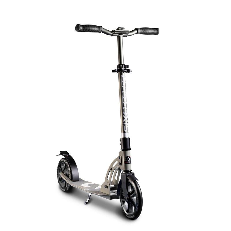 SIX DEGREES Aluminium Scooter 205 mm grau