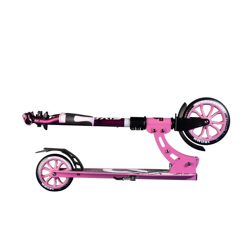 SIX DEGREES Aluminium Scooter Junior 180/145 mm pink