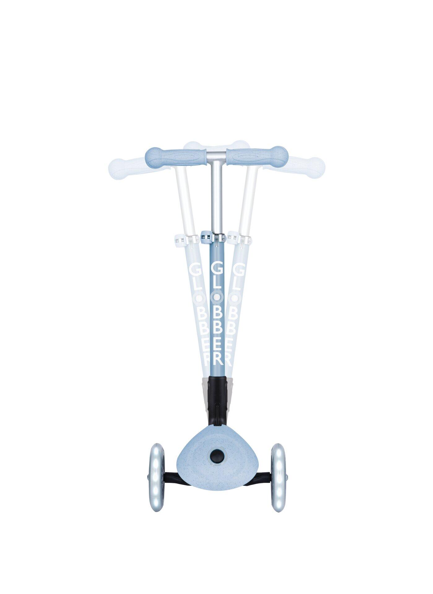 Trottinette 3 roues JUNIOR FOLDABLE LIGHTS ECOLOGIC - Bleu ciel 5/6