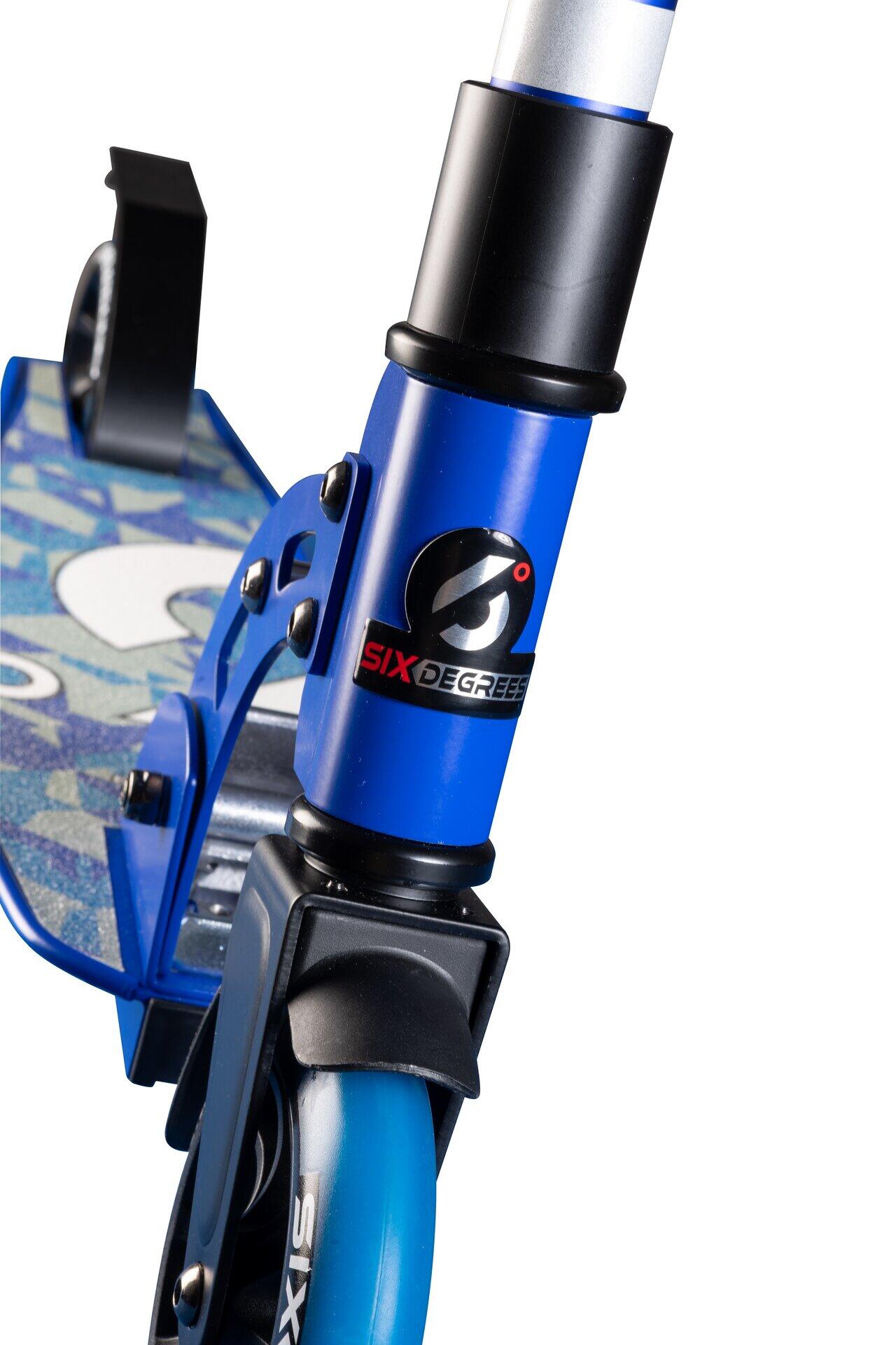 SIX DEGREES Aluminium Scooter Junior 145 mm blau 6/7