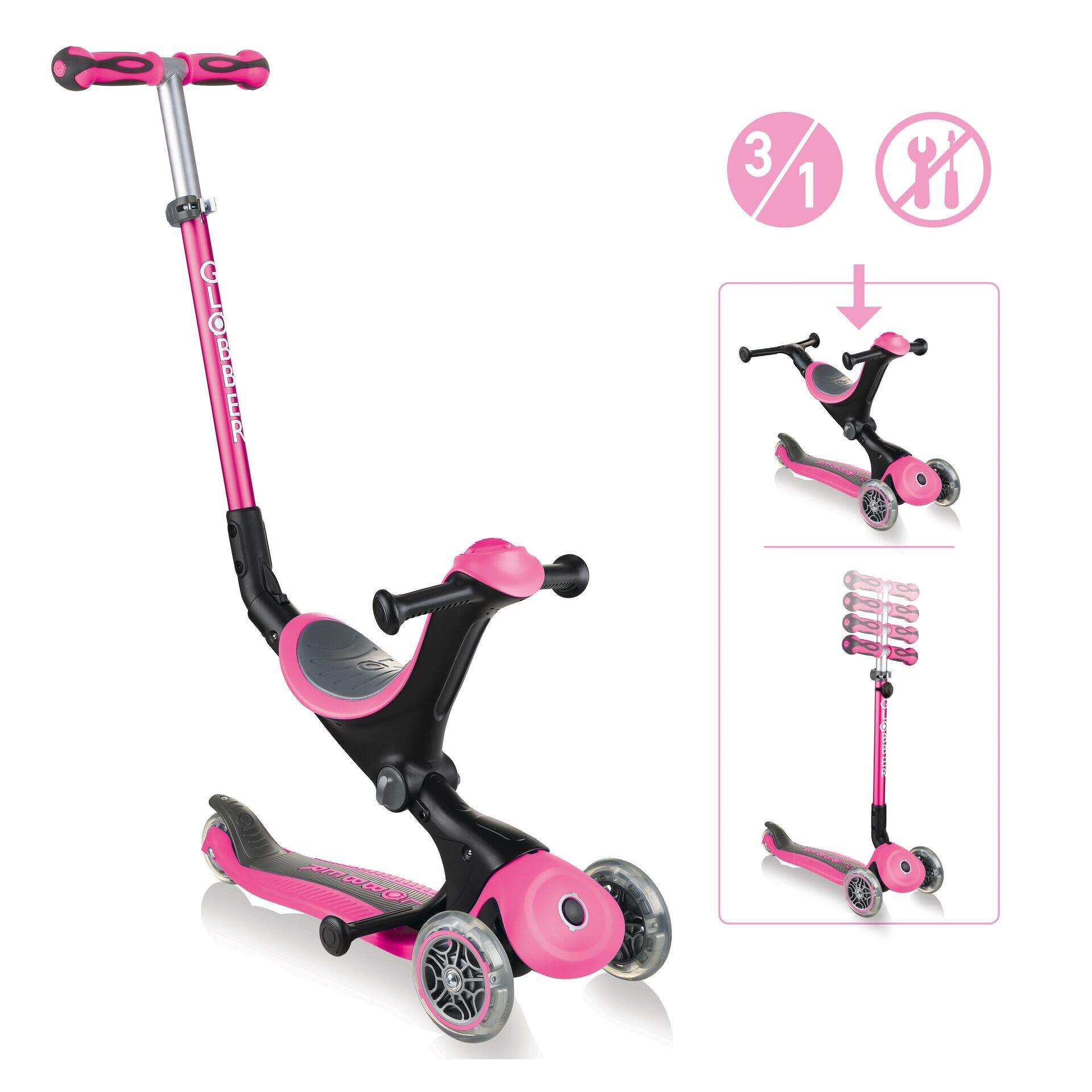 GLOBBER GLOBBER GO-UP DELUXE pink