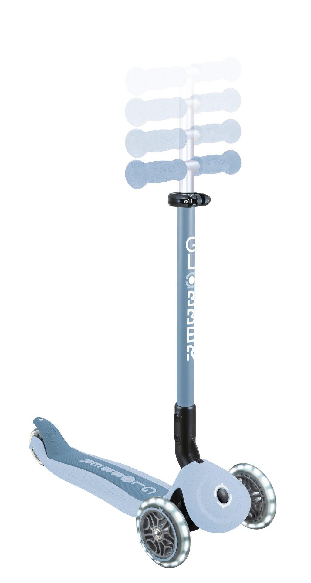 Globber Go Up Active Lights Eco Blueberry 5/7