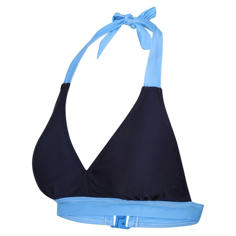 Bikini parte Superior Contraste Flavia Mulher Azul marinho/azul elísio