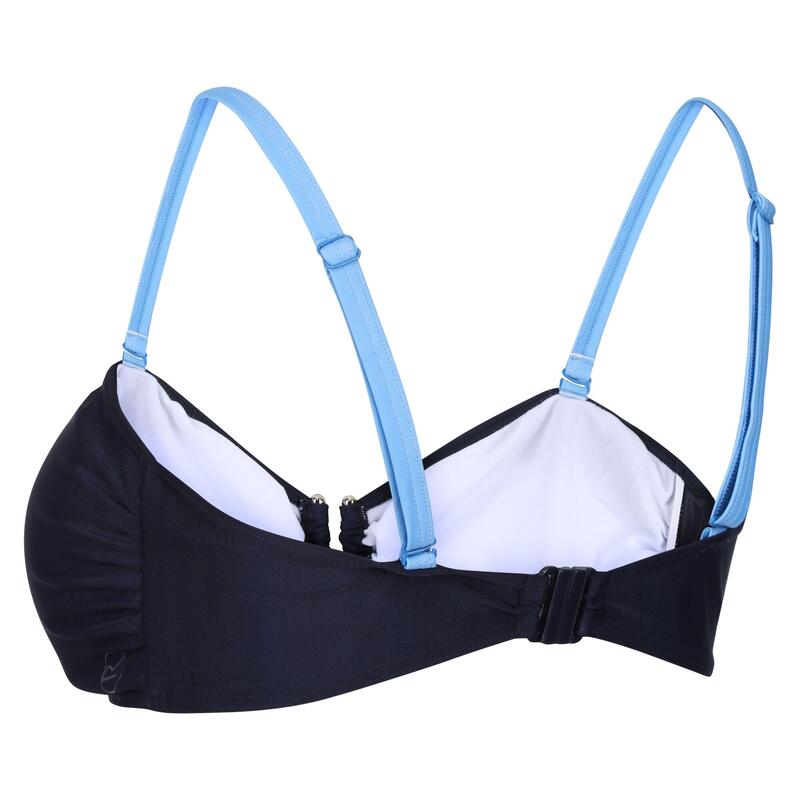 Dames Aceana III Contrast Bikinitop (Marine/Elysiumblauw)