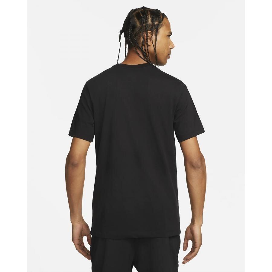 T-shirt uomo nike dri-fit tee jdi nero in cotone 2/4