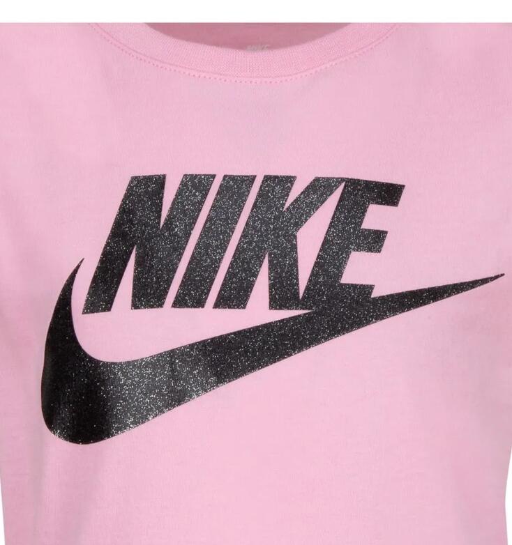 Nike futura ss tee camiseta niña - rosa 3/3