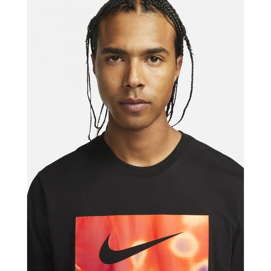 T-shirt uomo nike dri-fit tee jdi nero in cotone 3/4
