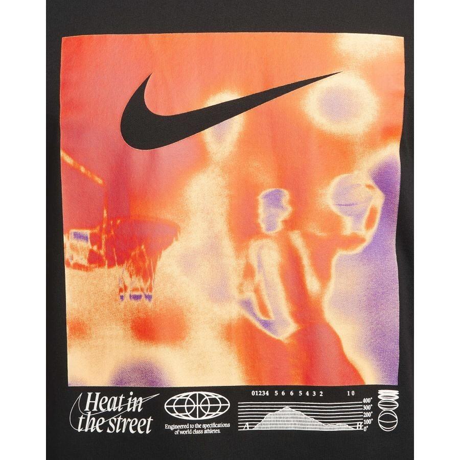 T-shirt uomo nike dri-fit tee jdi nero in cotone 4/4