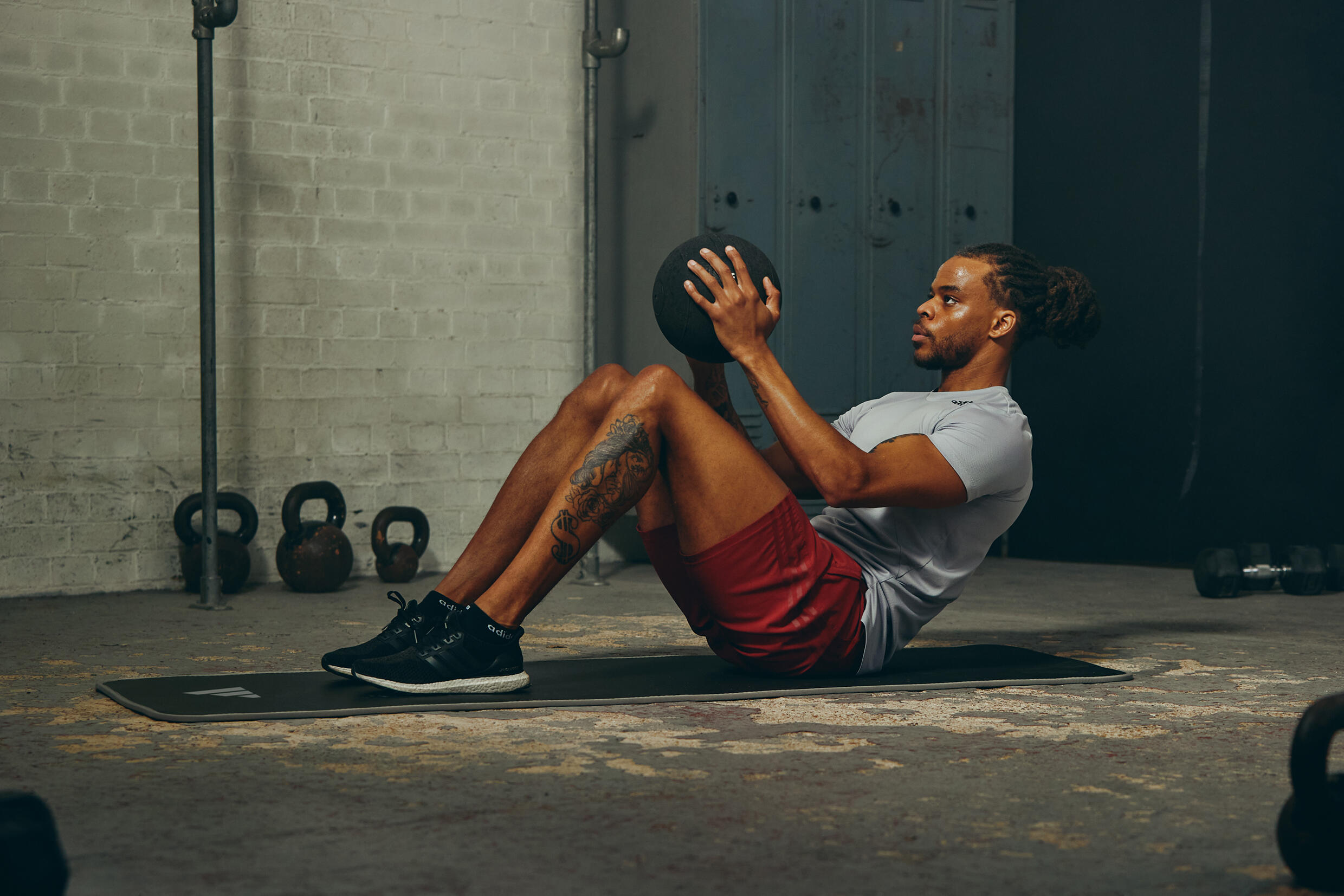 Коврик для фитнеса Adidas из NBR — фото 7