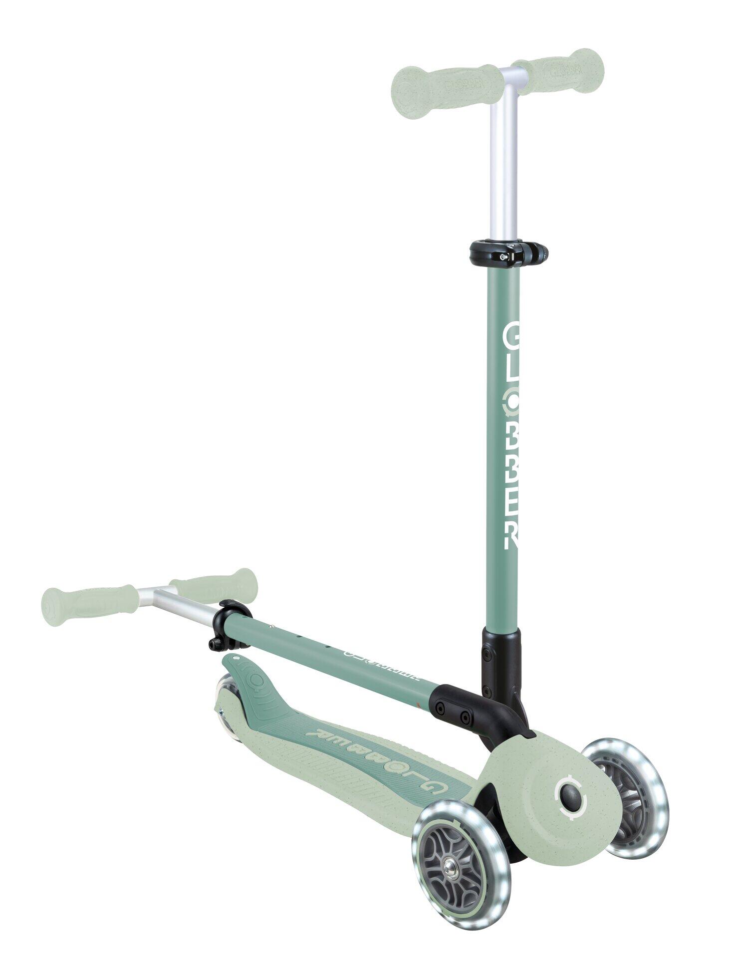 Trottinette évolutive GO-UP ACTIVE LIGHTS ESSENTIAL - Vert Pistache 12/14