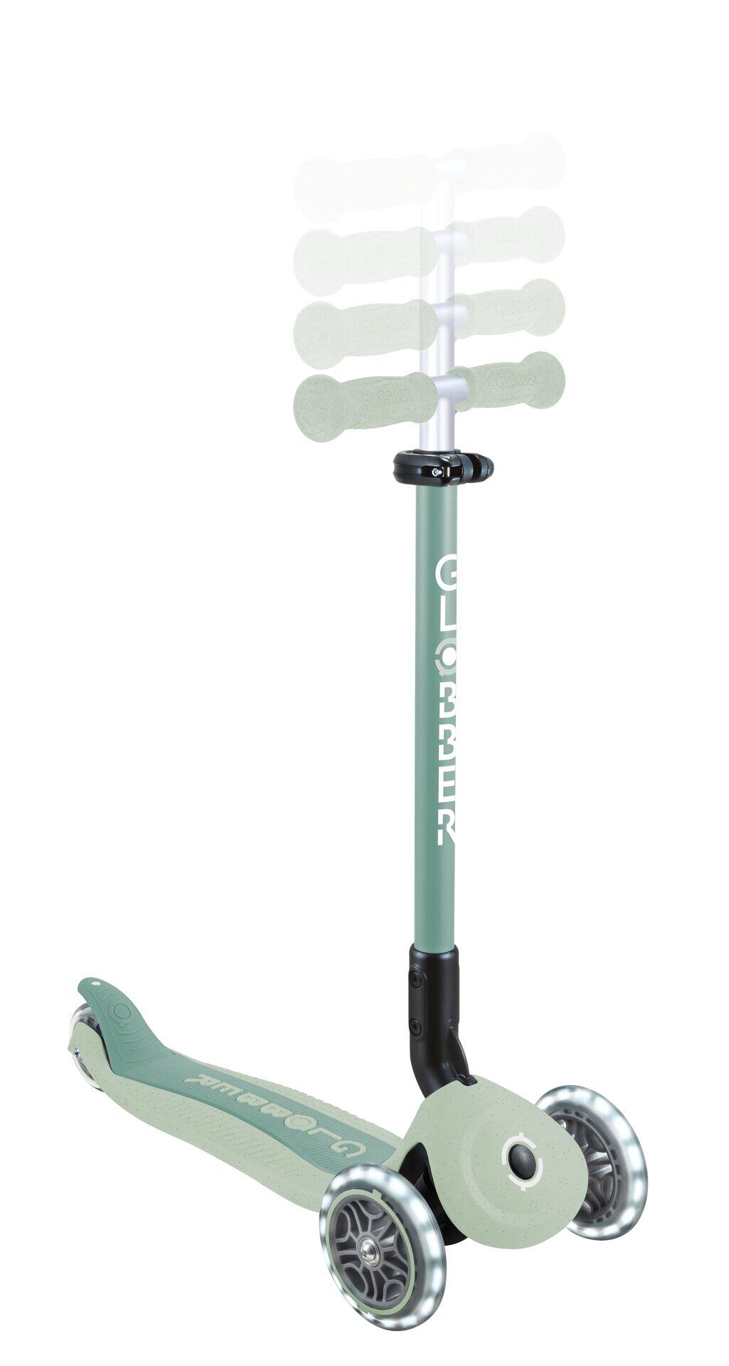 Trottinette évolutive GO-UP ACTIVE LIGHTS ESSENTIAL - Vert Pistache 11/14