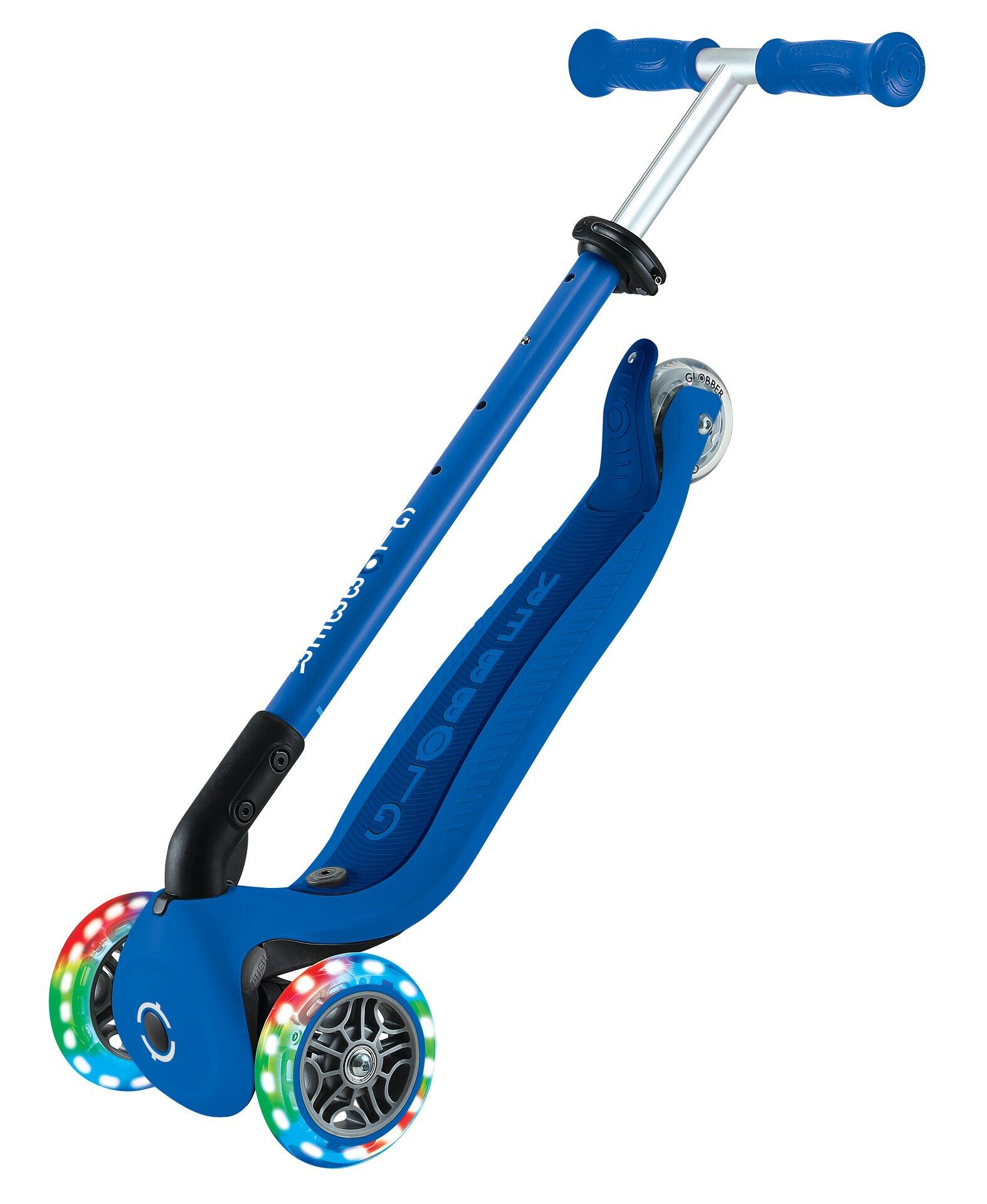 Globber Go Up Active Lights Blue 6/7
