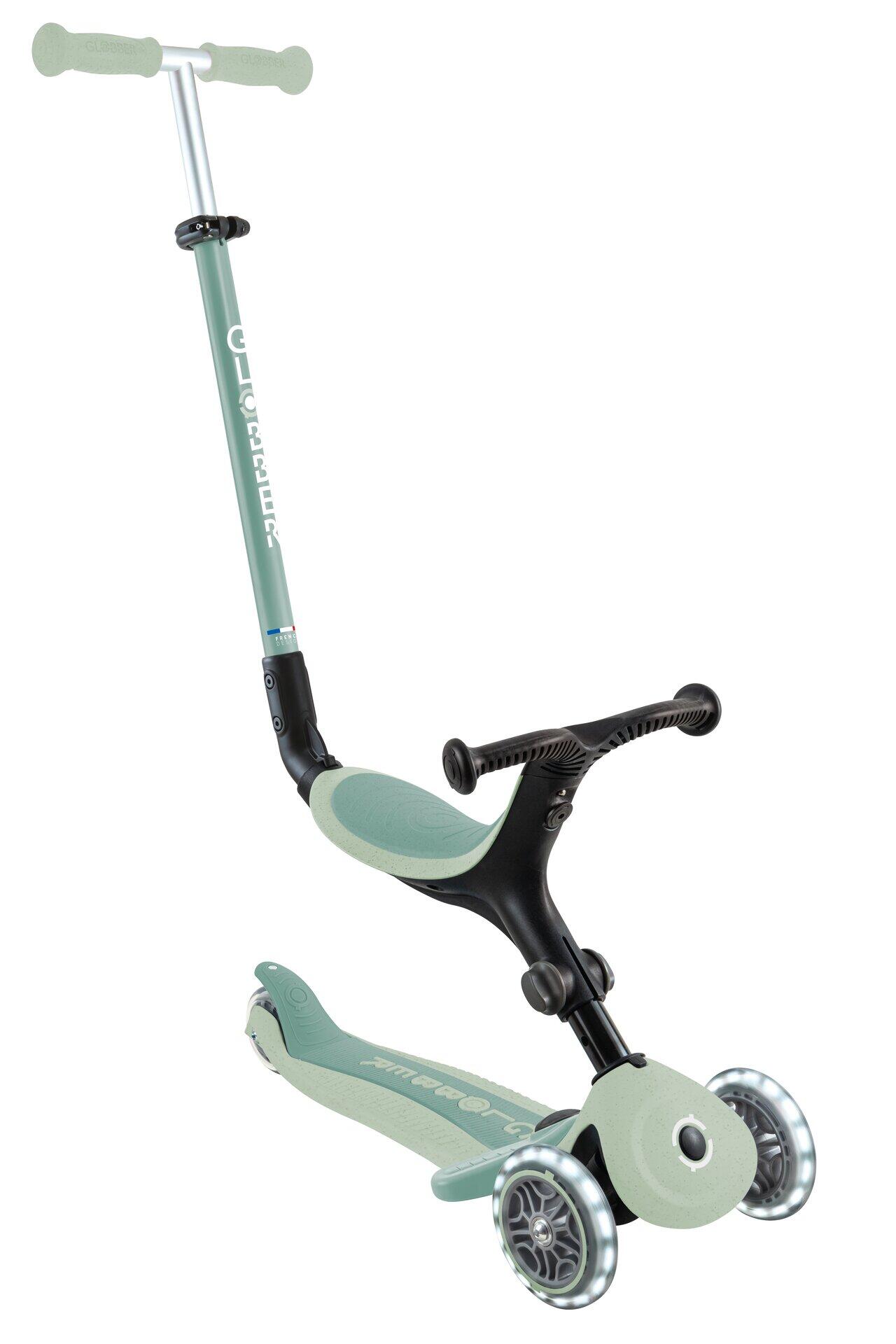 Trottinette évolutive GO-UP ACTIVE LIGHTS ESSENTIAL - Vert Pistache 8/14