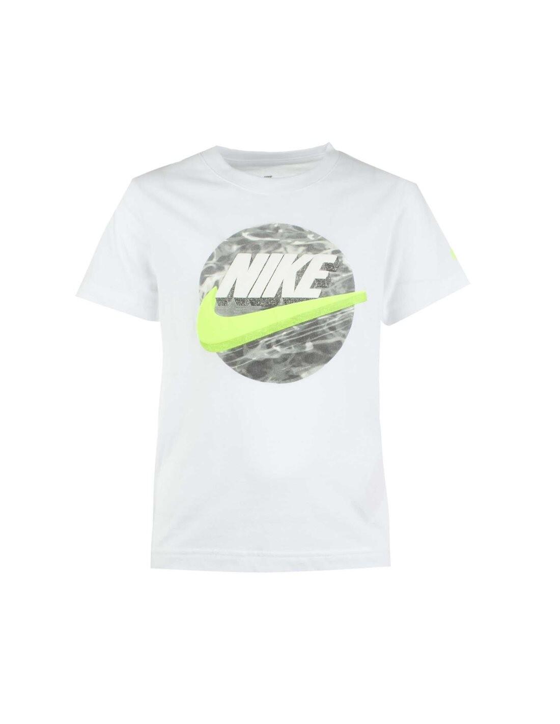 T-shirt bambino nike futura tide pool- 86h775-001 3/4