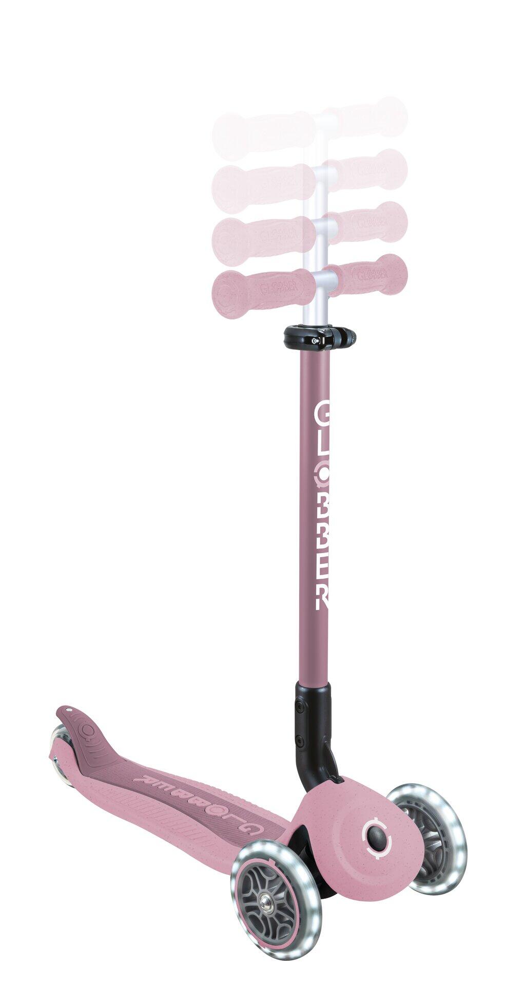 Globber Go Up Active Lights Eco Berry 5/7