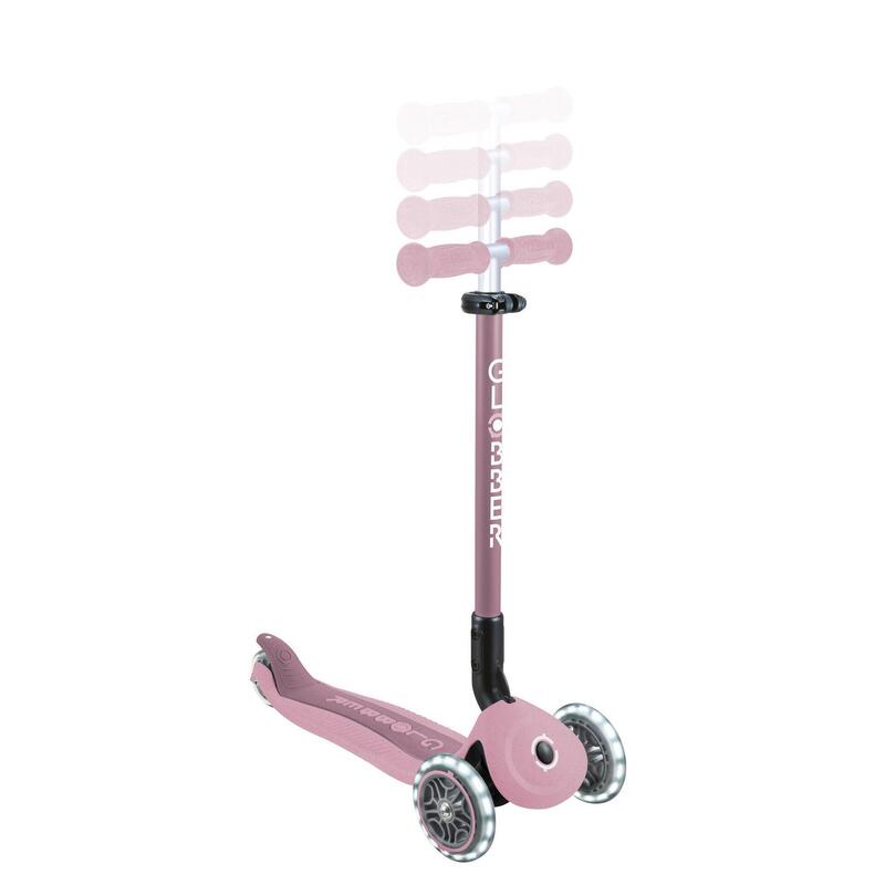 GLOBBER GO-UP ACTIVE LIGHTS ECO beere, mit Leuchtrollen