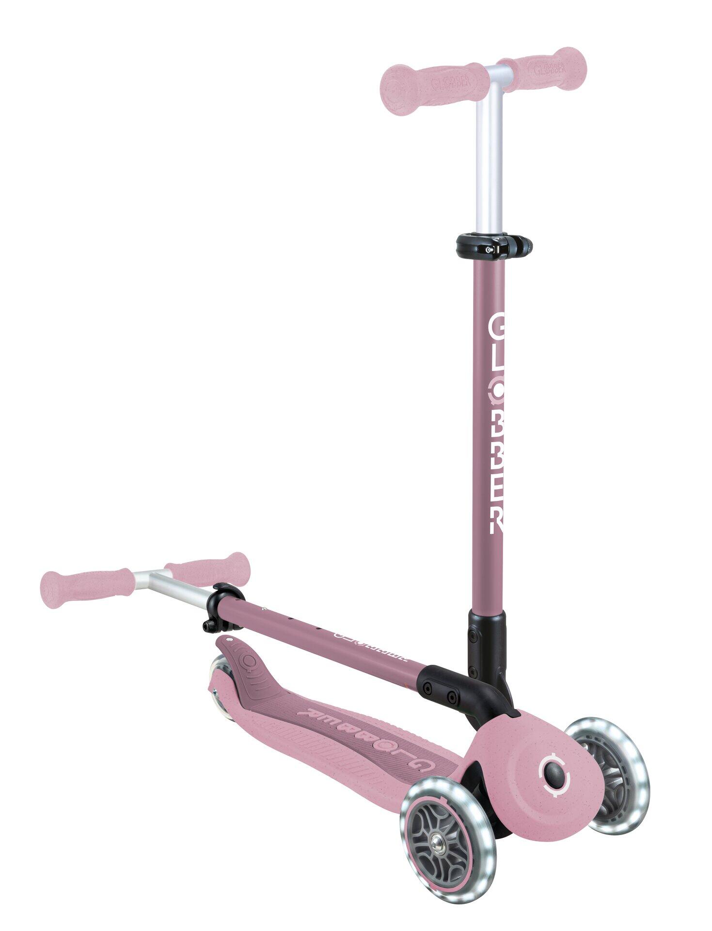 Globber Go Up Active Lights Eco Berry 6/7