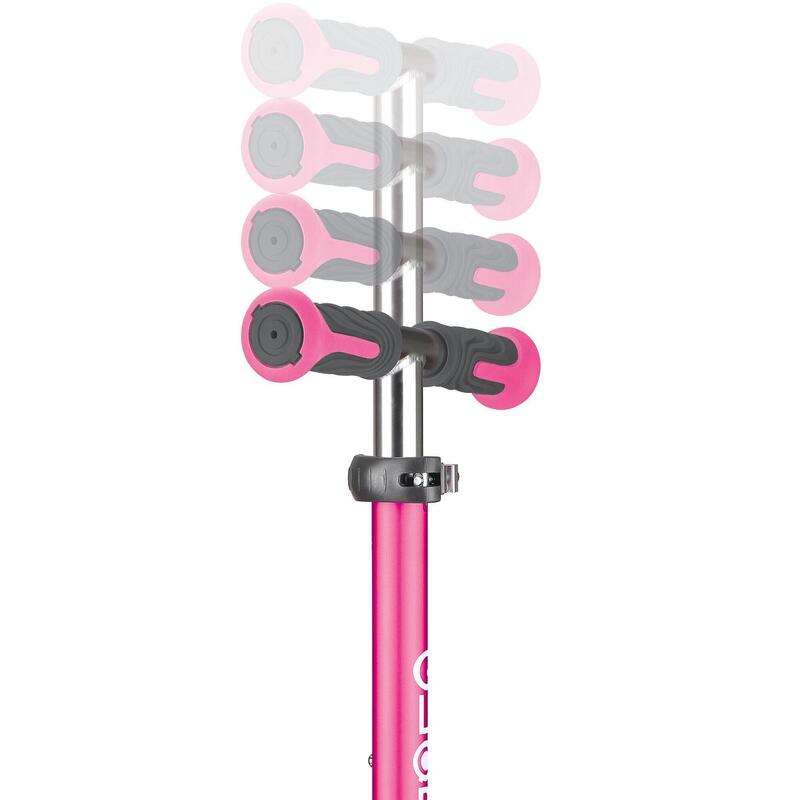 GLOBBER ELITE DELUXE LIGHTS pink, mit Leuchtrollen