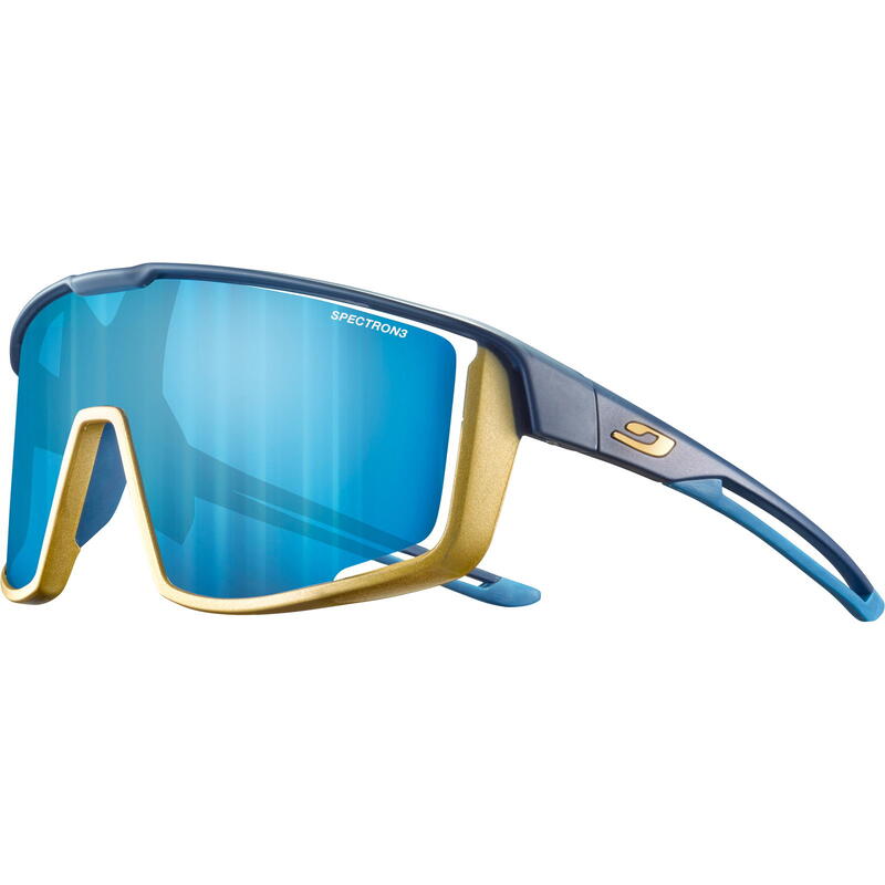 Fahrradbrille Fury Spectron 3 dunkelblau-gold