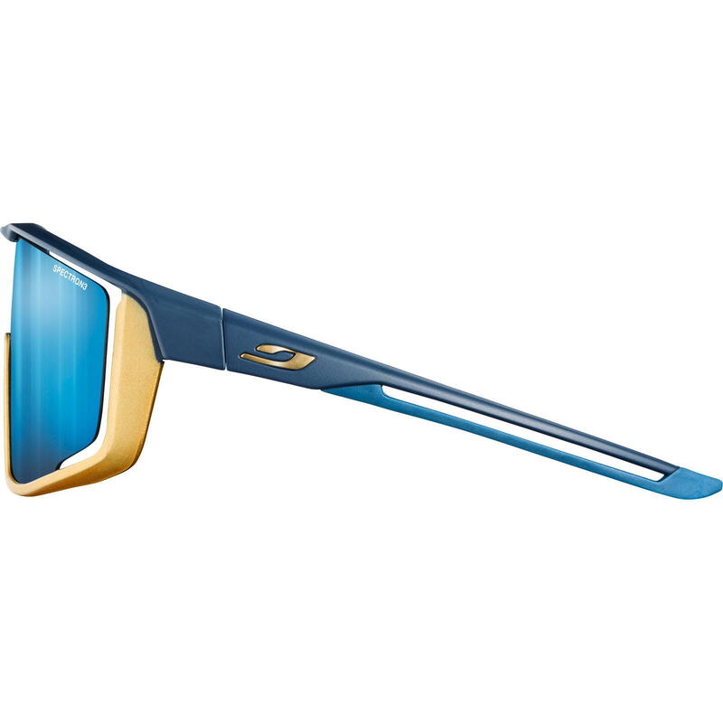 Fahrradbrille Fury Spectron 3 dunkelblau-gold